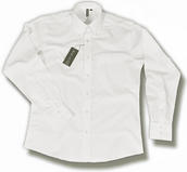 View Item Relco Smart Mod Button Down L/S Cotton Oxford Shirt White